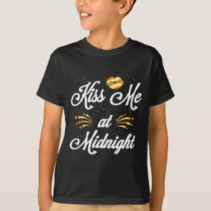T-shirt Bonne soirée du Nouvel An Nye 2022 Party Kiss