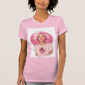 T-shirt Bonne sorcière ! Tee (rose) (Devant)