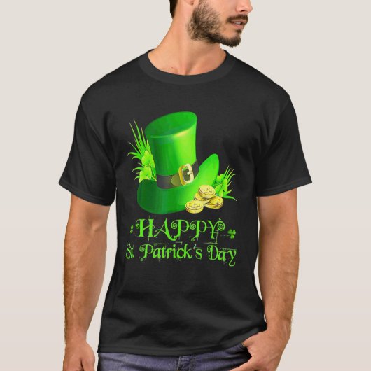 T-shirt Bonne St Patrick's Day Celebrate Casquette Irish 2 (Devant)
