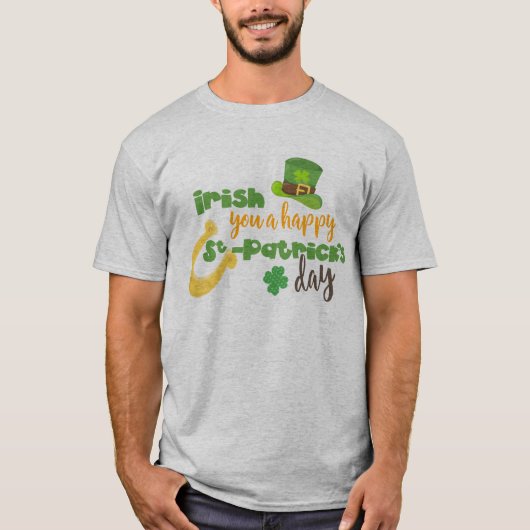 T-shirt Bonne St. Patrick's Day Irish (Devant)