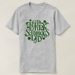 T-shirt Bonne St Patrick's Elegant Day Retro Typographie
