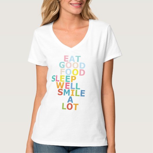 T-shirt Bonne vie (Devant)