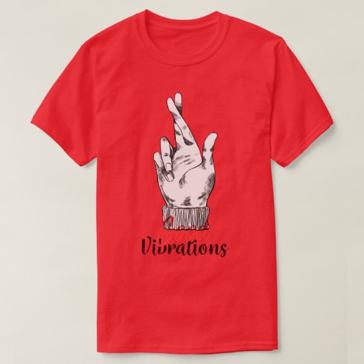 T-shirt Bonnes vibrations (Design devant)