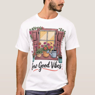 T-shirt bonnes vibrations