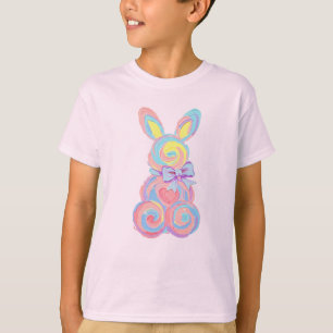 T-shirt Bonnet de bonbons en coton de Pâques