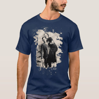 T-shirt Bonnie amp Clyde apparence blanchie