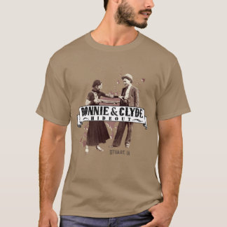T-shirt Bonnie & Clyde Hideout : Splatter
