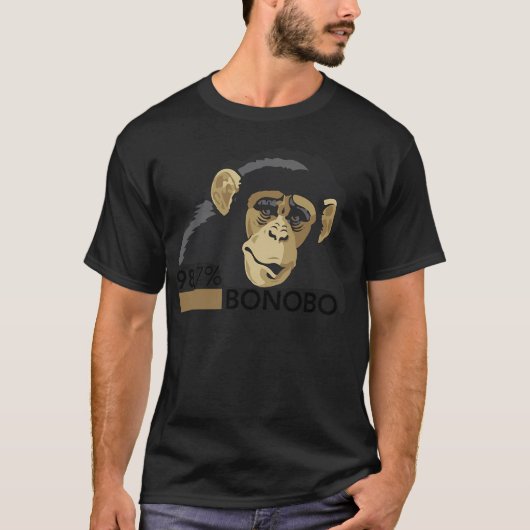 T-shirt Bonobo 98,7 Évolution (Devant)