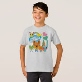 T-shirt Bons amis d'animaux (Devant entier)