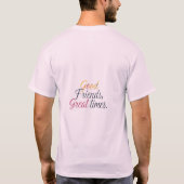 T-shirt Bons amis, les temps forts Tee (Dos)