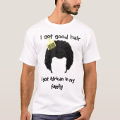T-shirt Bons cheveux d'Afro (Devant)