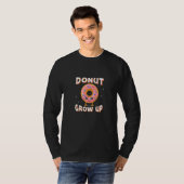 T-shirt Bons Dents D'Aliments Sucrés Délicats Devis Premiu (Devant entier)