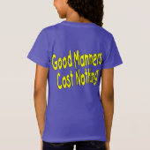 T-Shirt Bons gestionnaires (Dos)