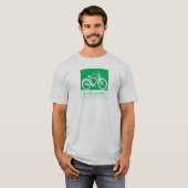 T-shirt Bons vélos de karma (Devant entier)