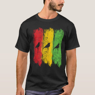 T-shirt Bons vibes de musique rastafari uniquement Rasta J