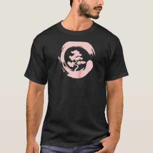 T-shirt Bonsai Arbre En Cercle Enso Japonais Zen Raglan