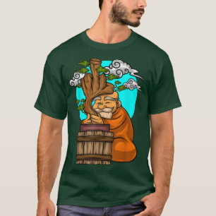 T-shirt Bonsai Arbre Moine Doigt Moyen Créer Bonsai