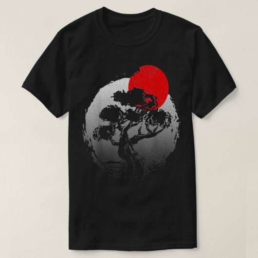 T-shirt Bonsai Art japonais Bonzai (Design devant)