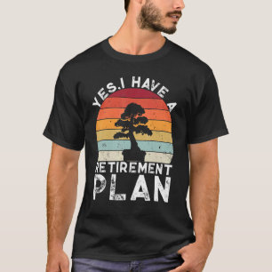 T-shirt Bonsai Retraité Mam Femmes Japonaises Bonsai Tree