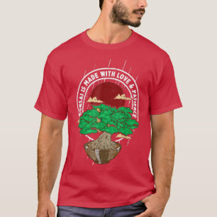 T-shirt Bonsai Tree Dit Art Bouddhiste Japonais