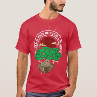 T-shirt Bonsai Tree Dit Art Bouddhiste Japonais