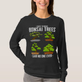 T-shirt Bonsai Tree Gardener Japonais Plante Bonsai Fan (Devant)