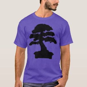 T-shirt Bonsai Tree japonais Méditation Maître Zen Bonsai