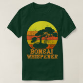 T-shirt Bonsai Whisperer drôle Japonais Bonsai Tree Lover (Design devant)