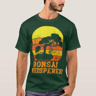T-shirt Bonsai Whisperer drôle Japonais Bonsai Tree Lover