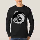 T-shirt Bonsai Yin Yang Meditation Spirituality Zen Om (Devant)