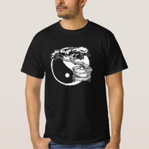 T-shirt Bonsai Ying Yang Tree Zen