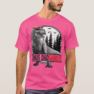 T-shirt Bonus Dadsaurus T Rex Dinosaur Daddy Saurus Day