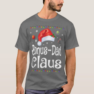 T-shirt Bonus drôle Papa Claus Pyjamas de Noël Père Noël G
