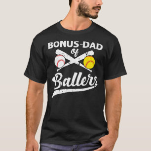 T-shirt Bonus Papa de Ballers Bonus Papa de Baseball