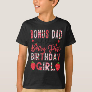 T-shirt Bonus Papa Du Berry Premier Anniversaire Fille Str
