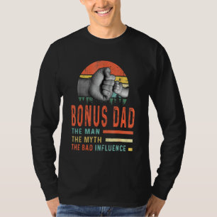 T-shirt Bonus Papa L'Homme Le Mythe La Mauvaise Influence