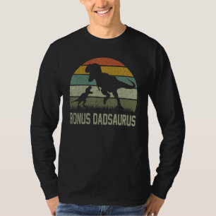 T-shirt Bonus Papa Saurus T Rex Dinosaur Daddy Famille Sau