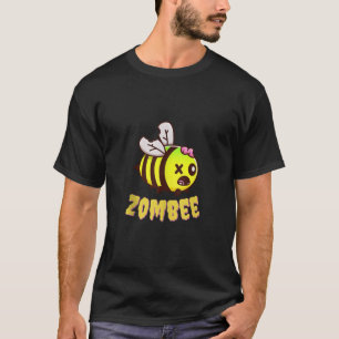 T-shirt Boo Bee Zombee Zombie Funny Beekeper Halloween Cos