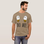 T-shirt Boo Bees Halloween pour les femmes Abeilles amusan (Devant entier)