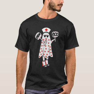 T-shirt Boo Boo Crew Fantôme Drôle Pour Le Docteur Nurse H