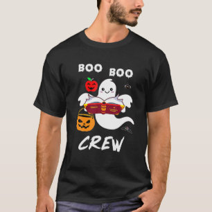 T-shirt Boo Boo Crew Funny Teacher Halloween Ghost Costume