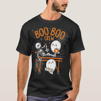 T-shirt Boo Boo Crew Ghost Doctor Paramedic EM Nurse Hallo