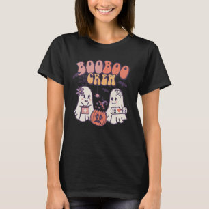 T-shirt Boo Boo Crew Ghost Doctor Paramedic Emt Nurse Hall