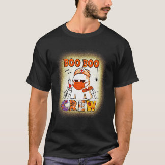 T-shirt Boo Boo Crew Halloween Costume Médicale Fantôme In
