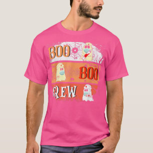 T-shirt Boo Boo Crew Nurse Shirts Halloween Nurse