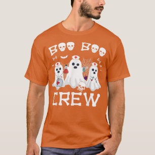 T-shirt Boo Boo Infirmière d'équipage Funny Ghost Hallowee