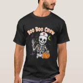 T-shirt Boo Boo Infirmière d'équipage Halloween drôle Skel (Devant)