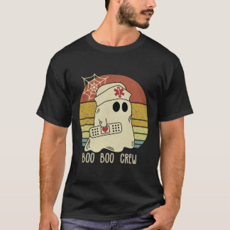 T-shirt Boo Boo Infirmière D'Équipage Infirmière D'Hallowe