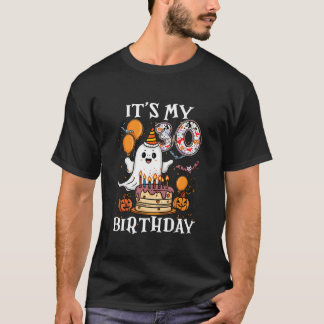 T-shirt Boo C'est My 30th Birthday Halloween Ghost 30 Year