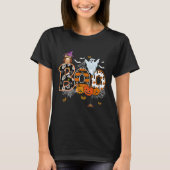 T-shirt Boo Chouette Déplaisante Citrouille Ghost Funny Ha (Devant)
